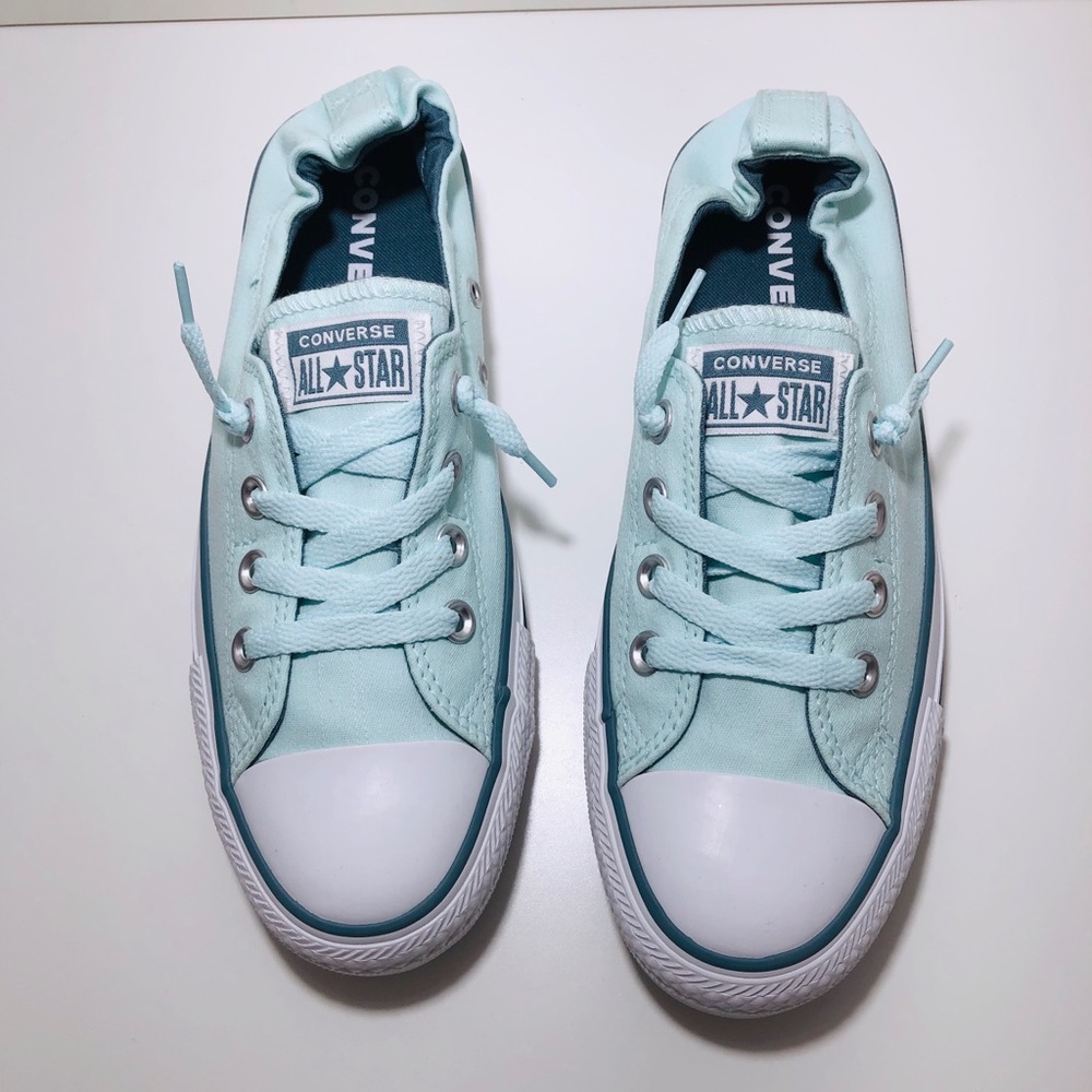 Converse Shoreline Slip Teal Tint NWT - Picture 7 of 8